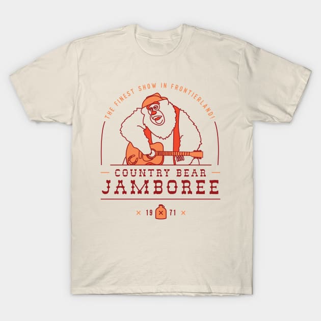 Country Bear Jamboree T-Shirt by stuffsarahmakes